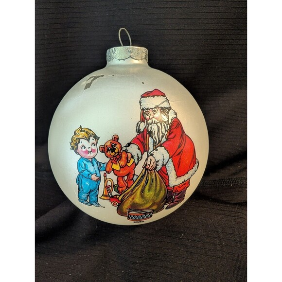 Lot of 17 Campbell's Soup Kids Christmas Ornaments 1980 - 1999 Round 3" dia - Picture 9 of 16